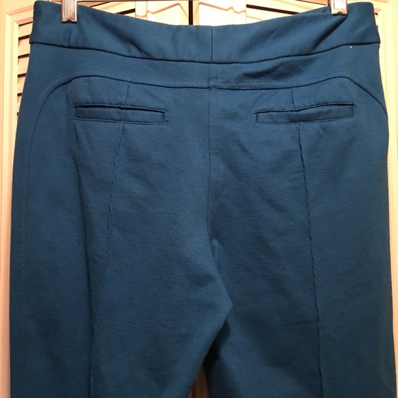 Alfani stretch skinny slacks leggings blue - Picture 5 of 6